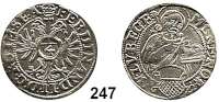 Deutsche Münzen und Medaillen,Lübeck, Stadt Ferdinand II. 1619 - 1637 1/8 Taler 1622.  3,60 g.  Behrens 279.
