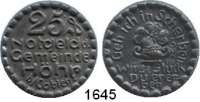 P O R Z E L L A N M Ü N Z E N,Münzen von anderen Deutschen Keramischen Fabriken Höhr 25 Pfennig 1921 schwarz.  Menzel 11709.6.