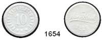 P O R Z E L L A N M Ü N Z E N,Münzen von anderen Deutschen Keramischen Fabriken Porzellanfabrik Ph.Rosenthal & Co. Selb 10 Pfennig o.J. (1917) weiß, glasiert.  Menzel 23332.1.