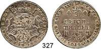 Deutsche Münzen und Medaillen,Münster, Bistum Maximilian Friedrich von Königsegg-Rothenfels 1762 - 1784 1/3 Taler 1764.  6,99 g.  Schulze 261.  Schön 53.