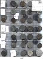 Notmünzen; Marken und Zeichen,0 L O T S     L O T S     L O T S LOT. von 60 verschiedenen Notmünzen.  Von Aachen bis Wyk.