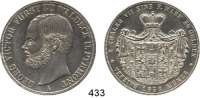 Deutsche Münzen und Medaillen,Waldeck Georg Viktor 1845 - 1893 Doppeltaler 1856.  Kahnt 552.  AKS 44.  Jg. 44.  Thun 409.  Dav. 928.